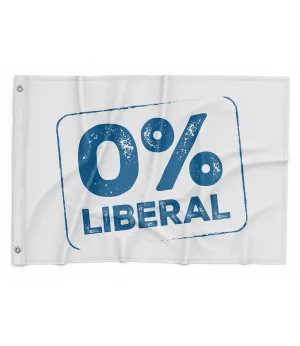 0% Liberal White Flag