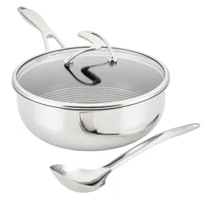 3.5 Quart Covered Chef Pan w/ Spoon