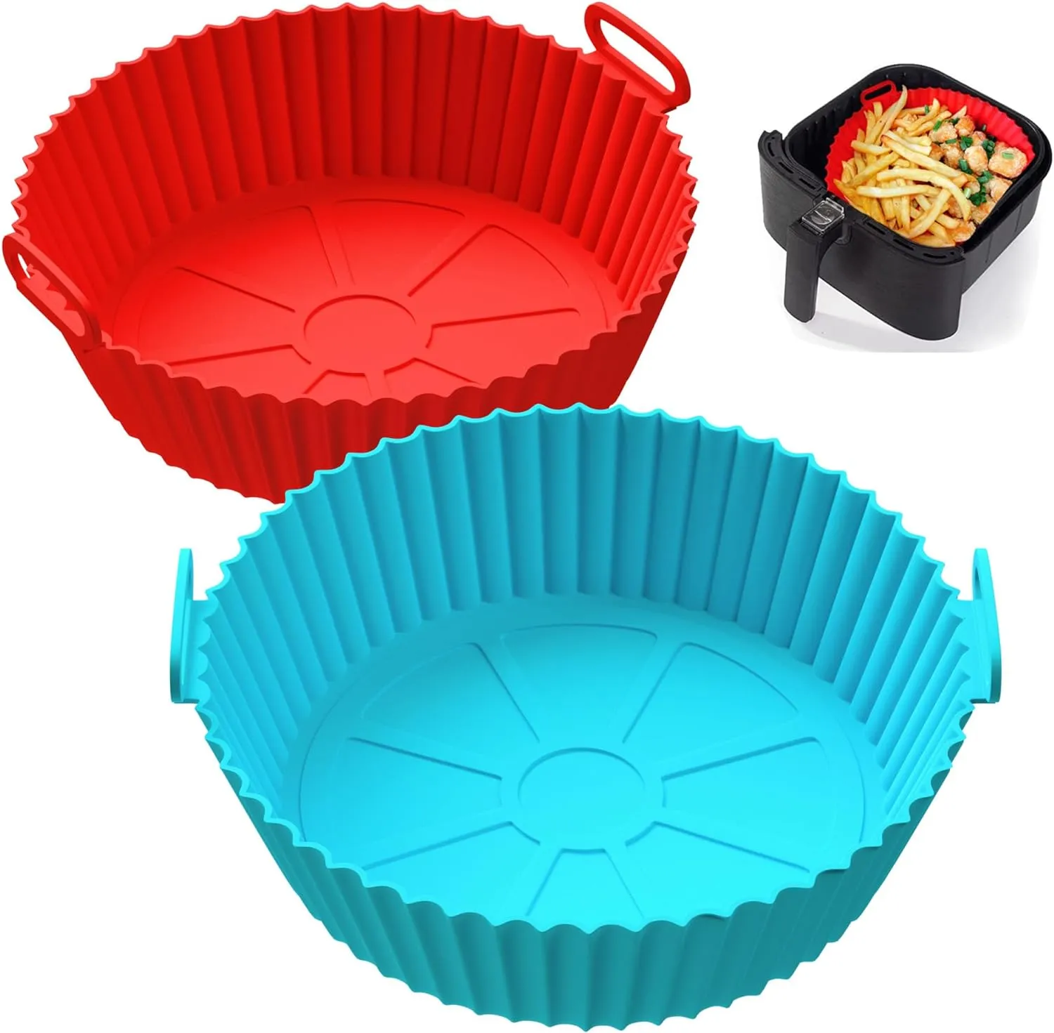 Air Fryer Silicone Reusable Baking Tray