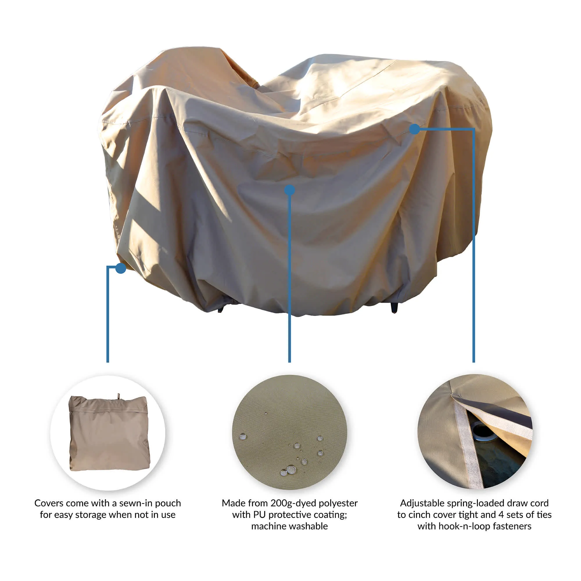 All-Weather Protective Furniture Covers