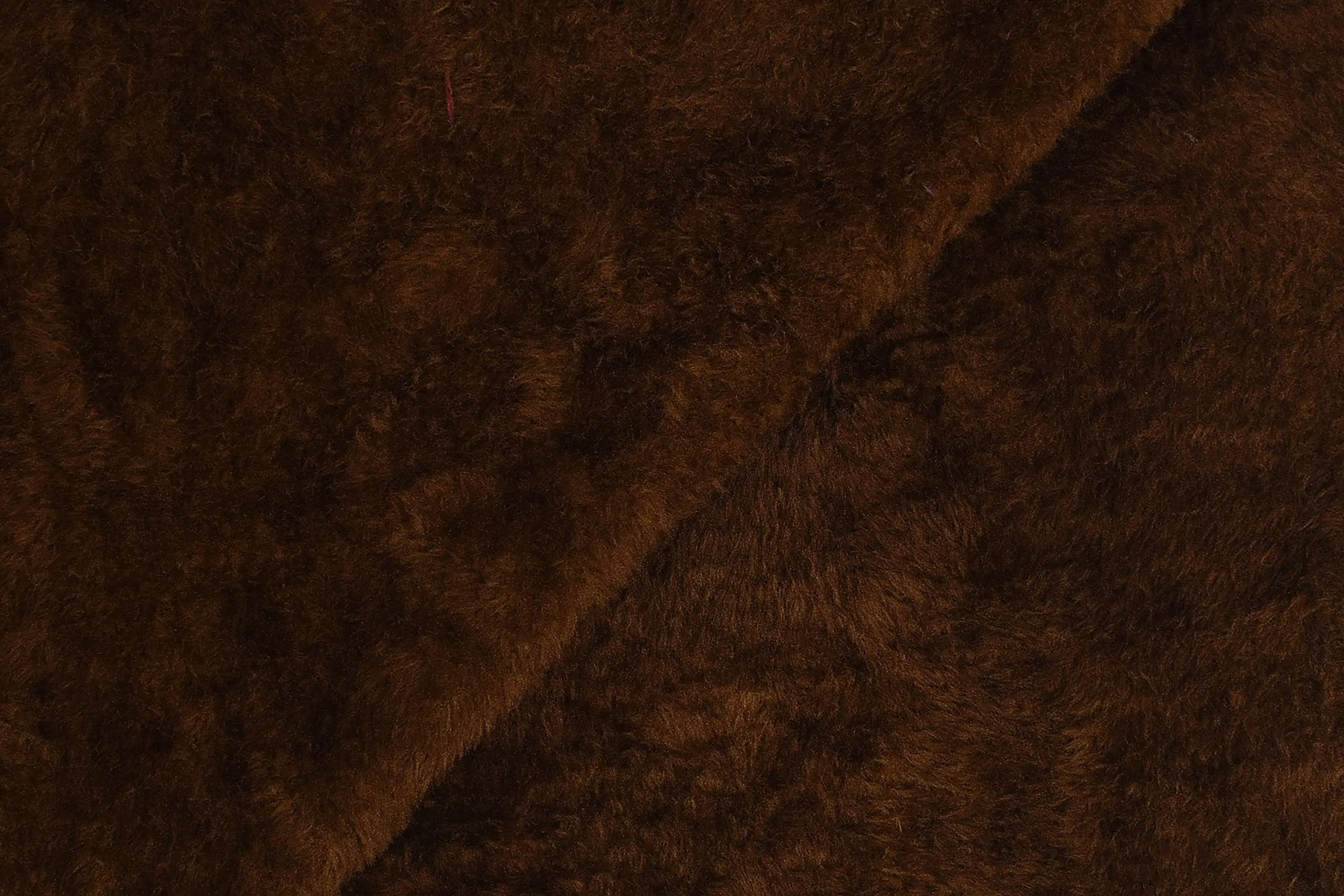 AQRATE Ultra Soft Luxurious Embossed Very Warm Korean Mink Blanket Double Bed for Winter (Brown, Double Bed)