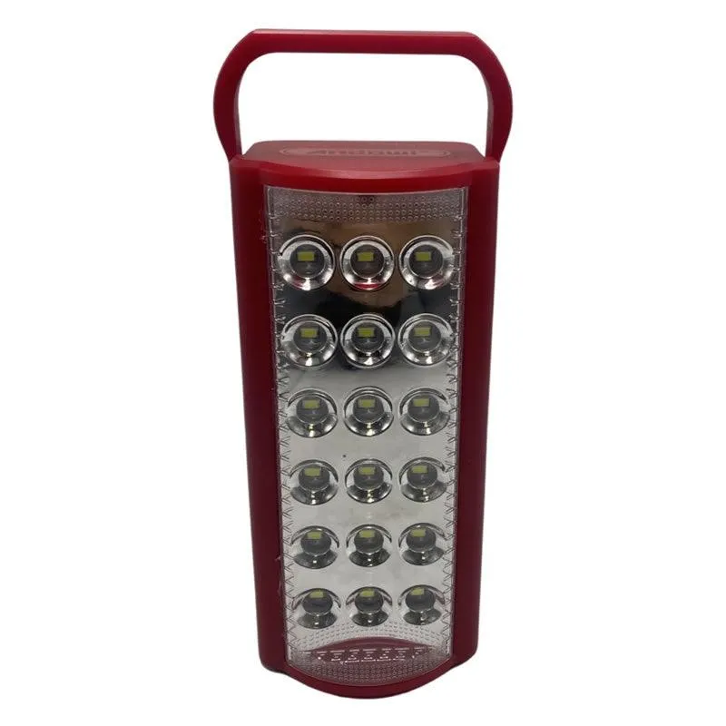 Auto Mode & Built-In Plug Rechargeable Led Emergency Light Q-Led24S Red