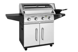 BEEF MASTER - Premium 4 Burner BBQ Gas GRILL and side burner