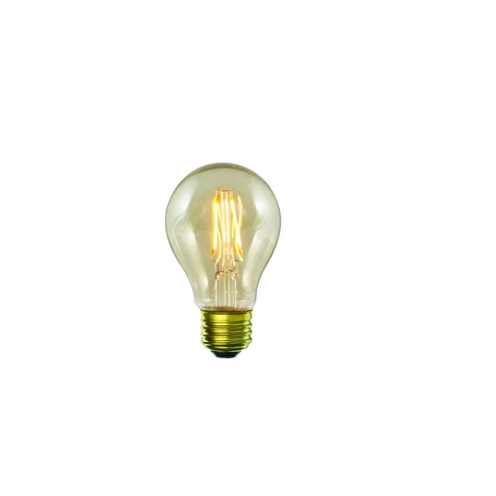 Bulbrite 776502 4 Watt A19 LED White Filament Nostalgic