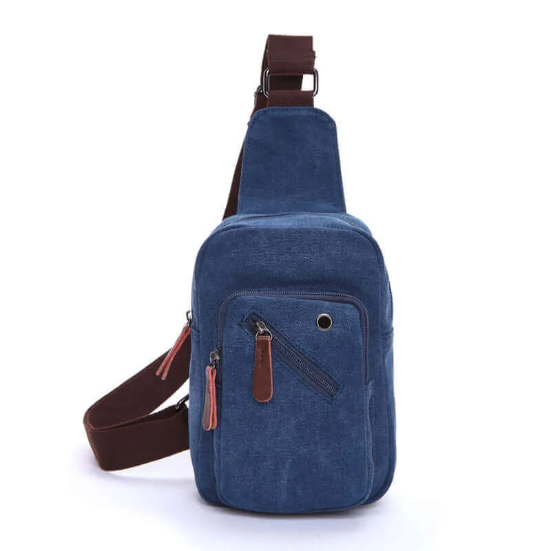 Canvas Sling Bag for Men & Women | Versatile Chest Bag