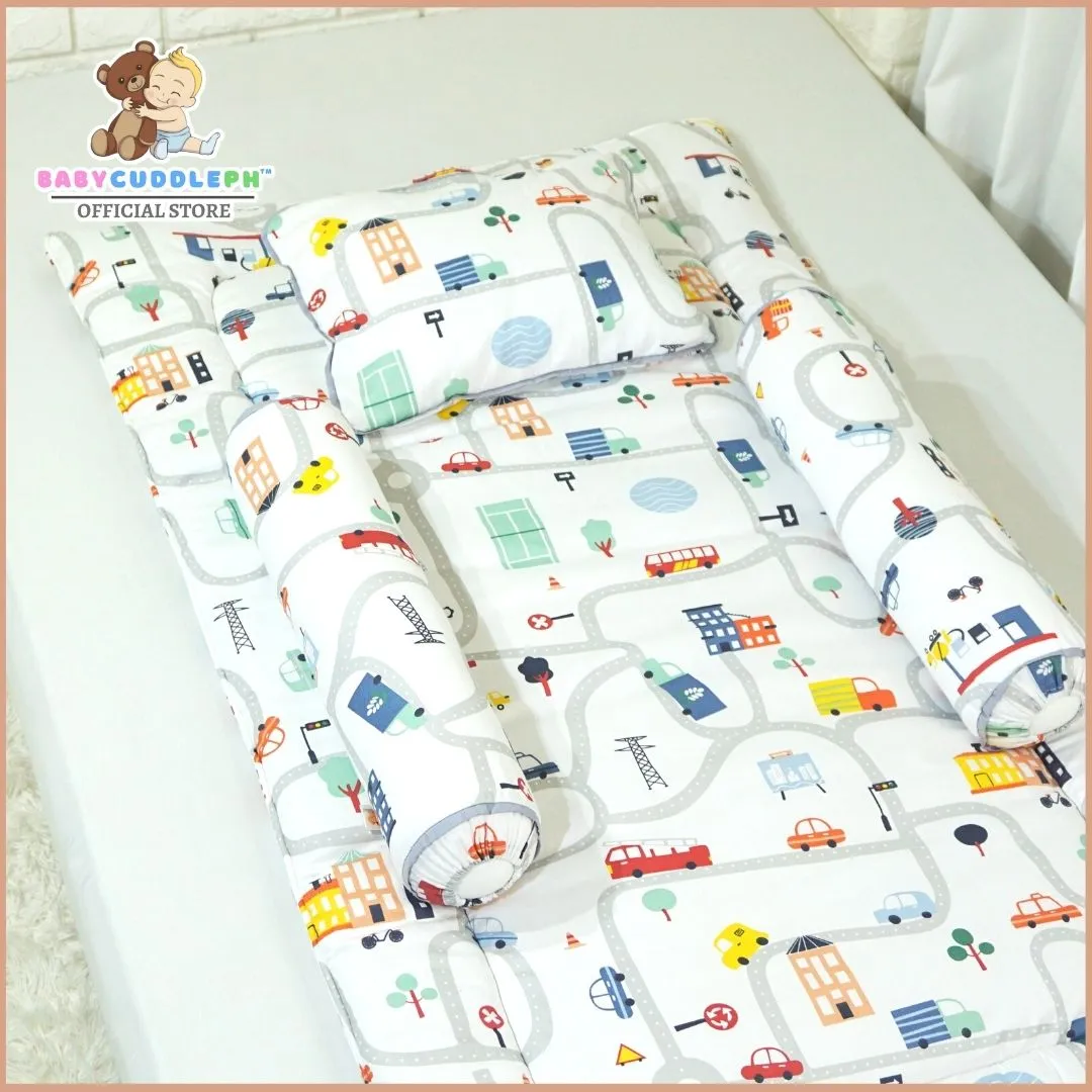 Cars on Map - Babycuddleph Comforter