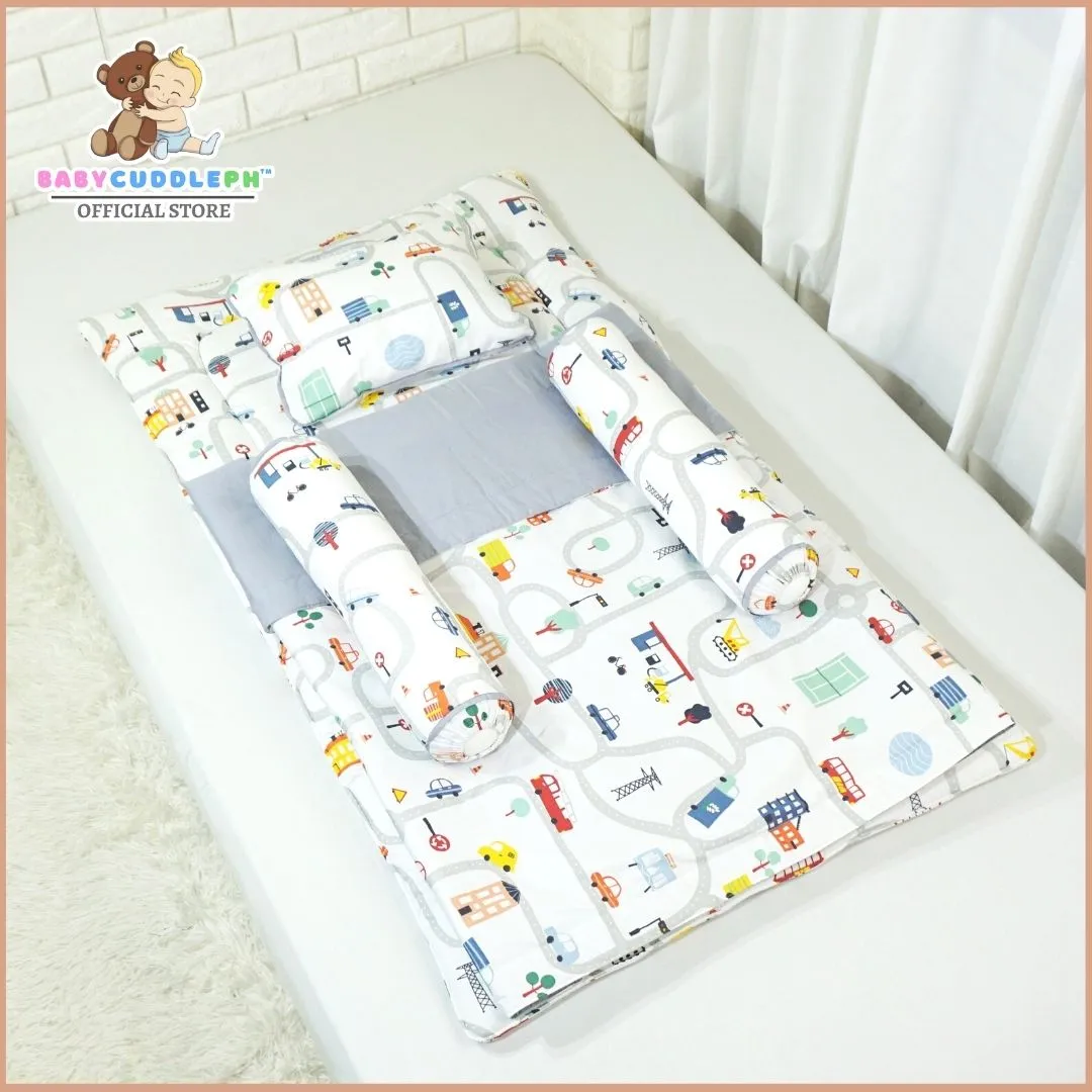 Cars on Map - Babycuddleph Comforter