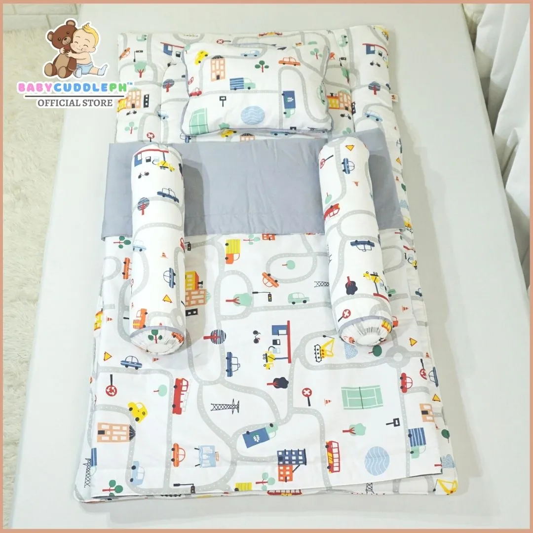 Cars on Map - Babycuddleph Comforter