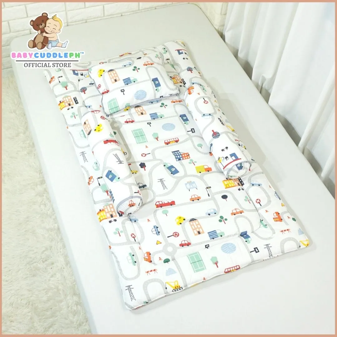 Cars on Map - Babycuddleph Comforter