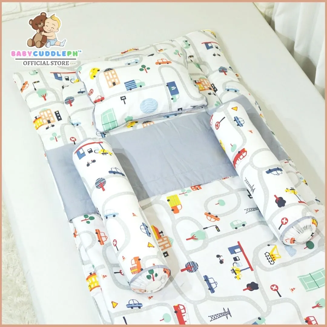 Cars on Map - Babycuddleph Comforter