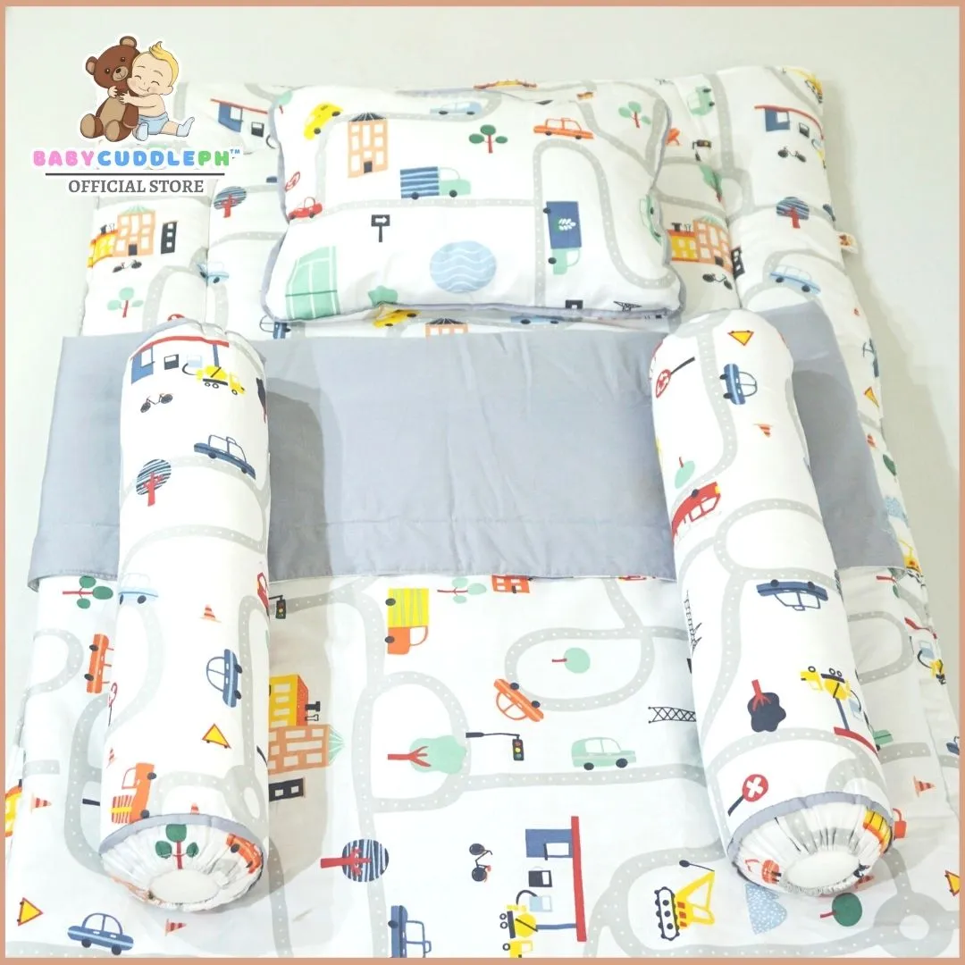 Cars on Map - Babycuddleph Comforter