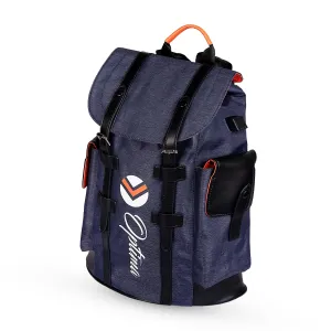 Carter Bag With Usb And Aux Port Backpack (Navy Blue) (OPT-N-041)