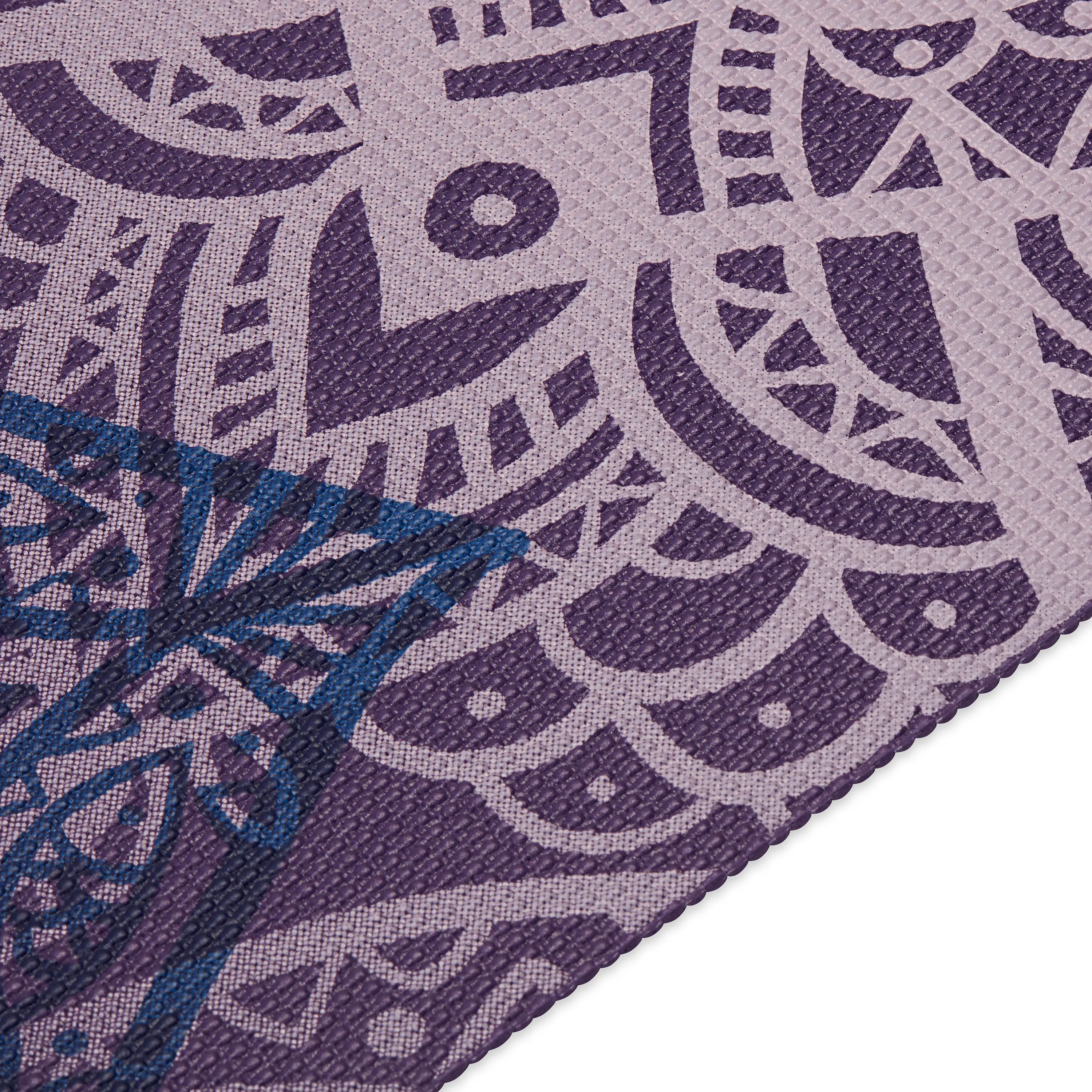 Classic Yoga Mat (4mm) - Purple Lattice