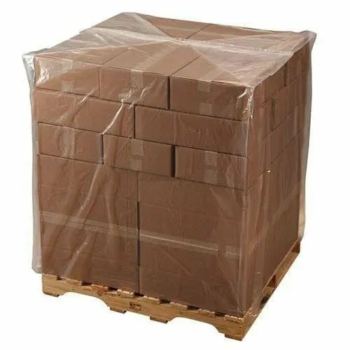 Clear Pallet Bags on a Roll 32 x 28 x 84 x 2 mil