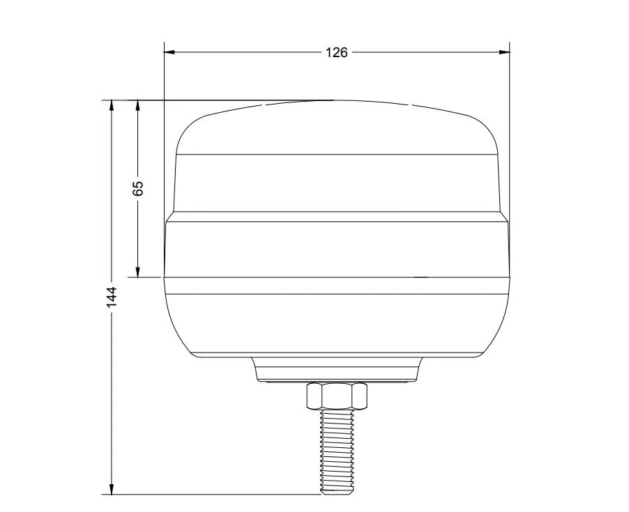 Compact LED Beacon / One Point Bolt Fix