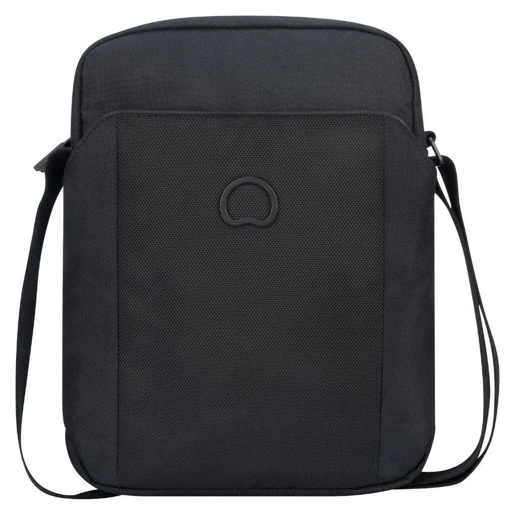 Delsey Picpus 2 Cpt Vertical Mini Reporter Bag 10.1" Tablet - Black