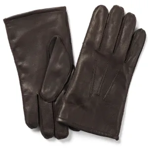 Edward Men's Leather Gloves - Brown by Failsworth