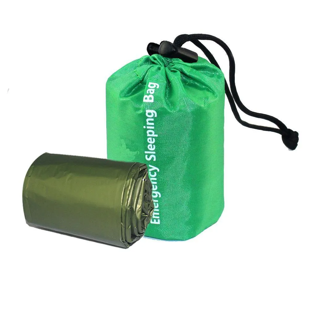 Emergency Sleeping Bag, 2PCS Lightweight Emergency Bivy Sack