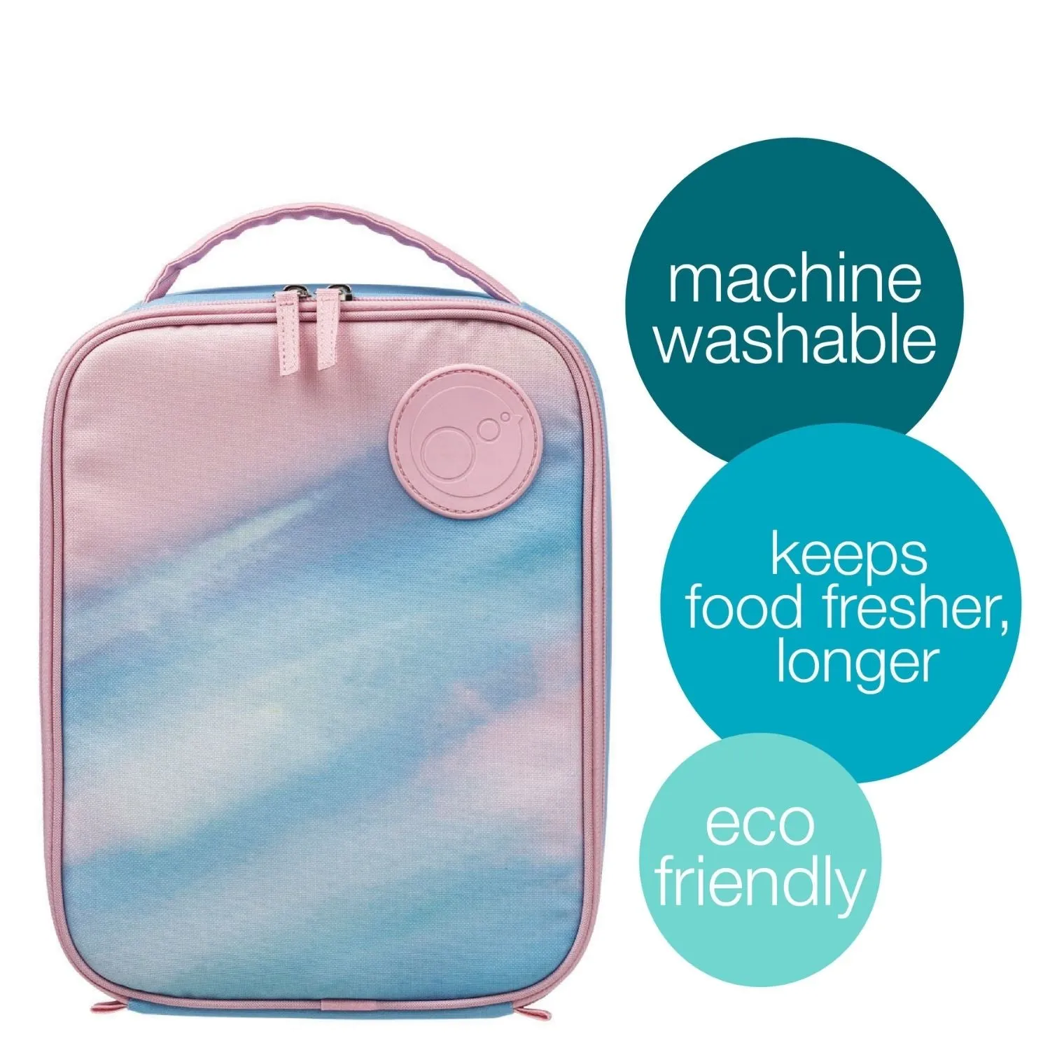 Flexi Insulated Lunchbag Morning Sky Pink