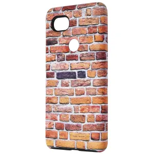 Google Official Live Series Case for Google Pixel 2 - Custom/Brick Wall Design