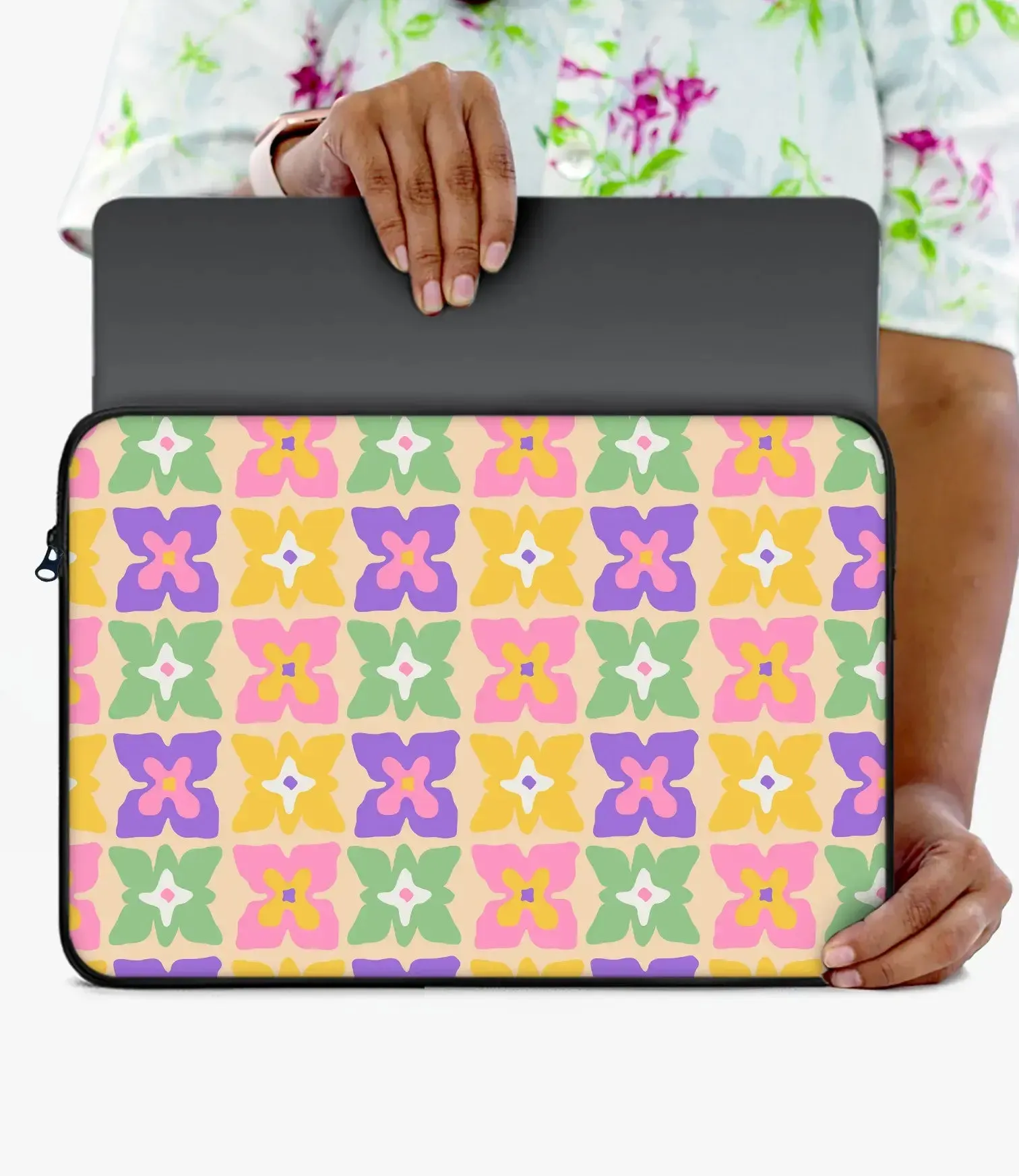 Groovy Flower Laptop Sleeve