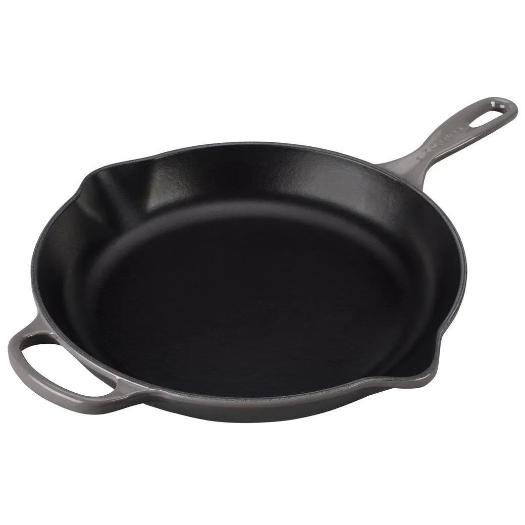 Le Creuset 11.75″ Enameled Cast Iron Signature Round Skillet with Handle