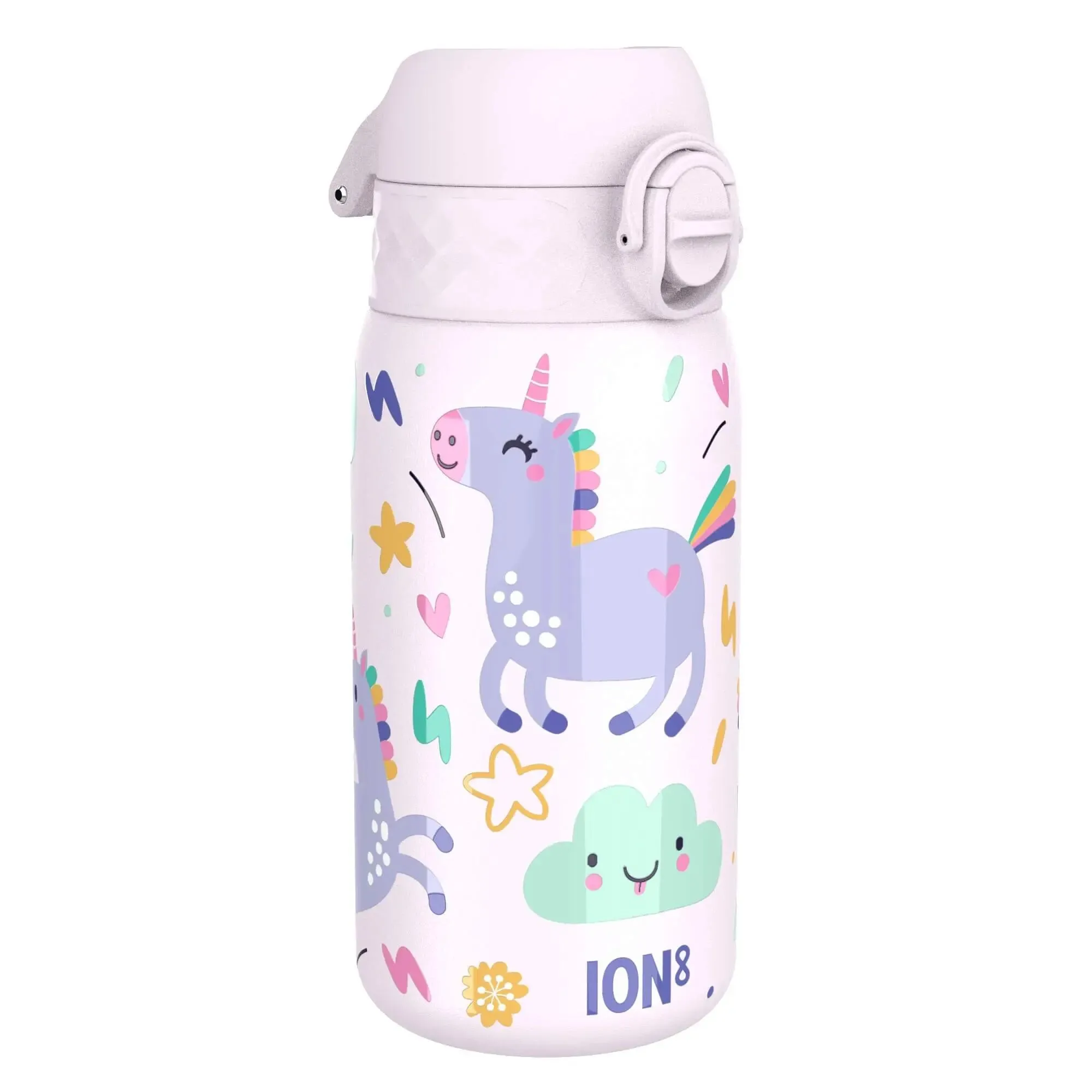 Leak Proof Thermal Steel Water Bottle, Insulated Steel, Unicorns, 320ml (11oz)