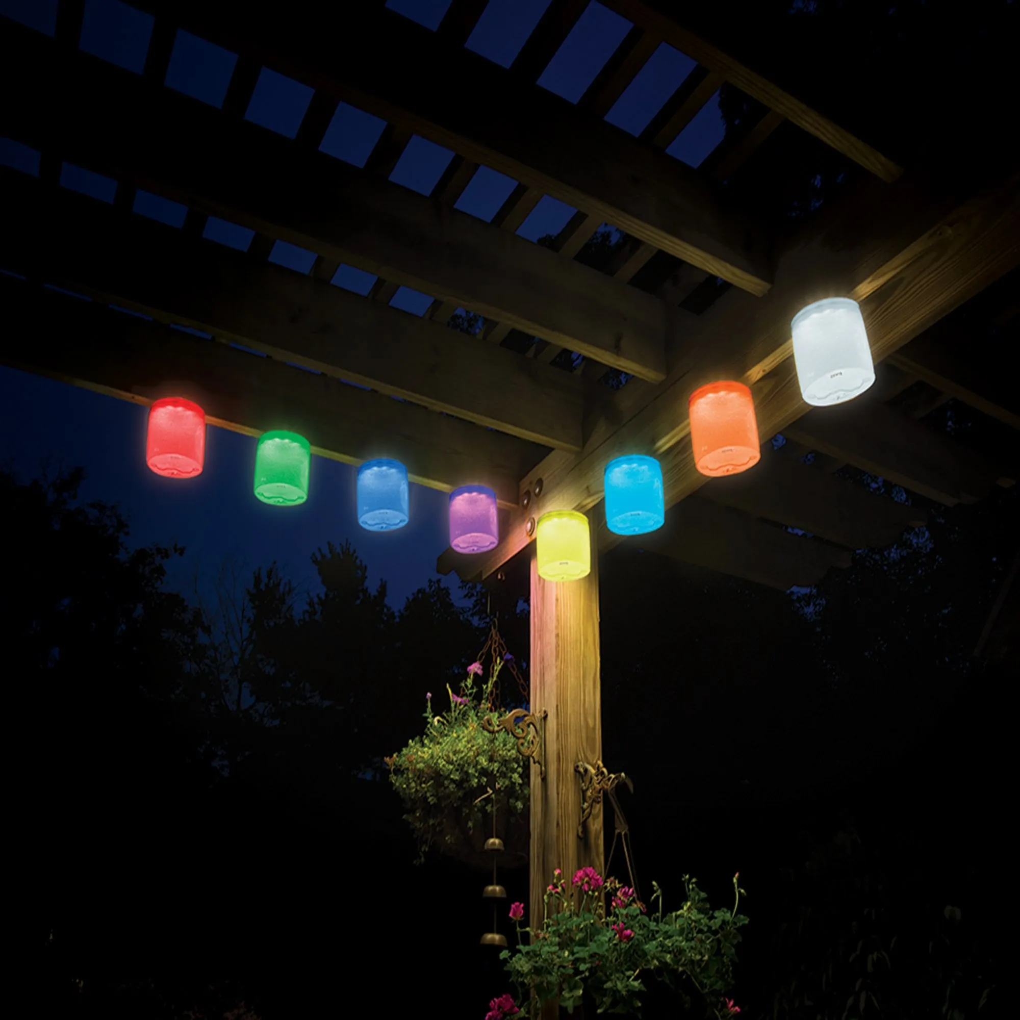 Luci Multi Colour Solar Lantern