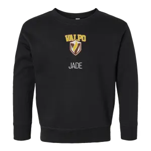 Personalized Valparaiso Beacons Toddler Crewneck Sweatshirt