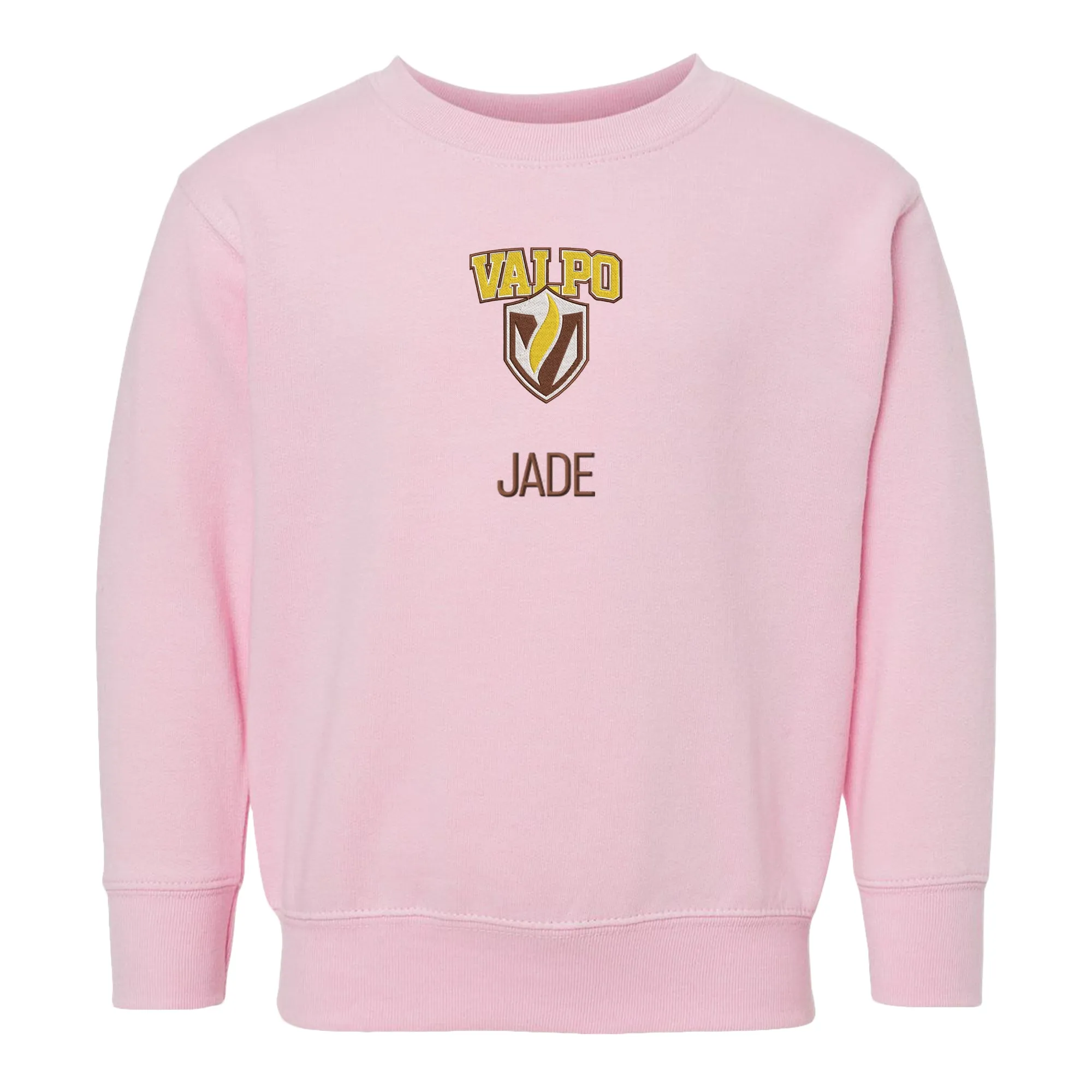 Personalized Valparaiso Beacons Toddler Crewneck Sweatshirt