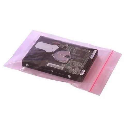 Pink Anti Static Reclosable ESD Bags 	3 x 5 x 4 mil