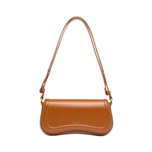 Pre Order:  Magnetic Snap Flap Leather Bag