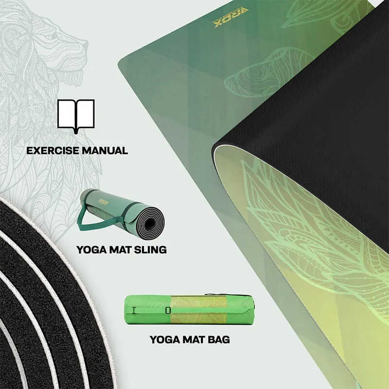 RDX D7 6mm PU Rubber Yoga Mat