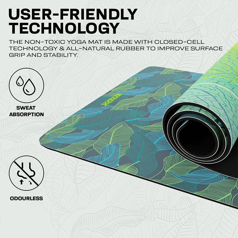 RDX D9 6mm PU Rubber Yoga Mat