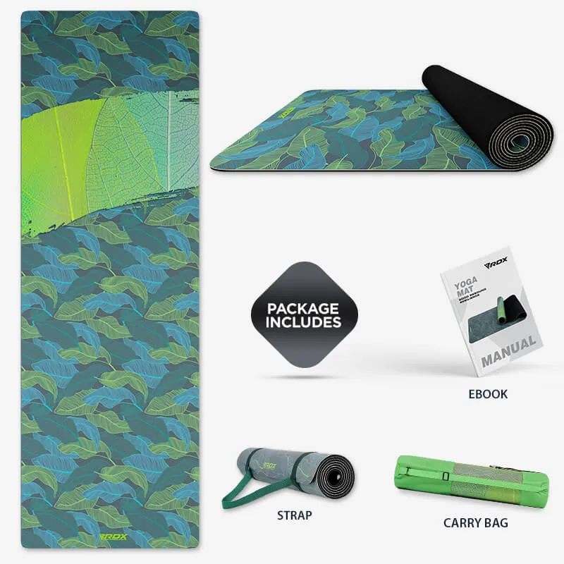 RDX D9 6mm PU Rubber Yoga Mat