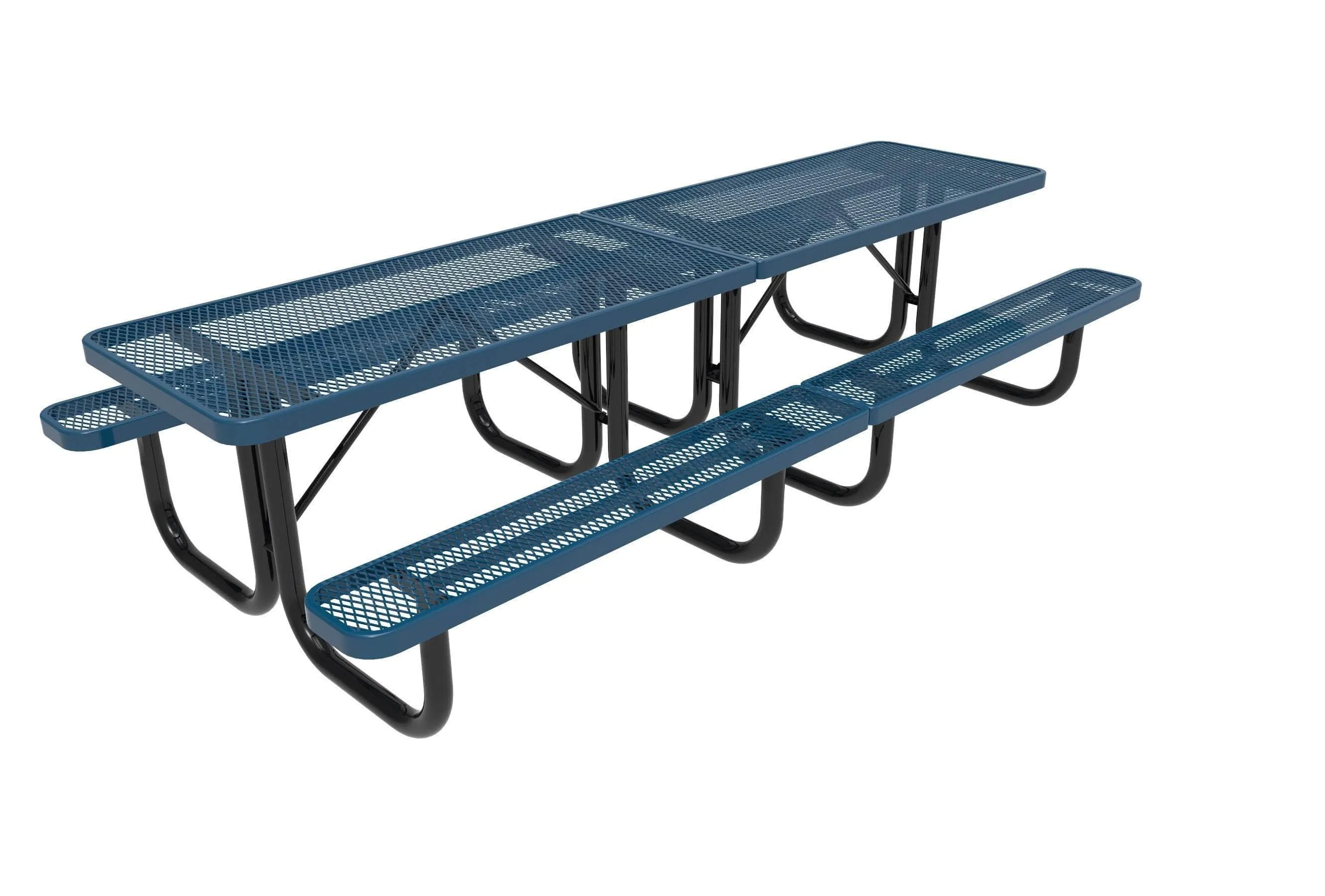 Rectangular Portable Table - Diamond Pattern