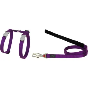 Red Dingo Classic Cat Harness & Lead Combo