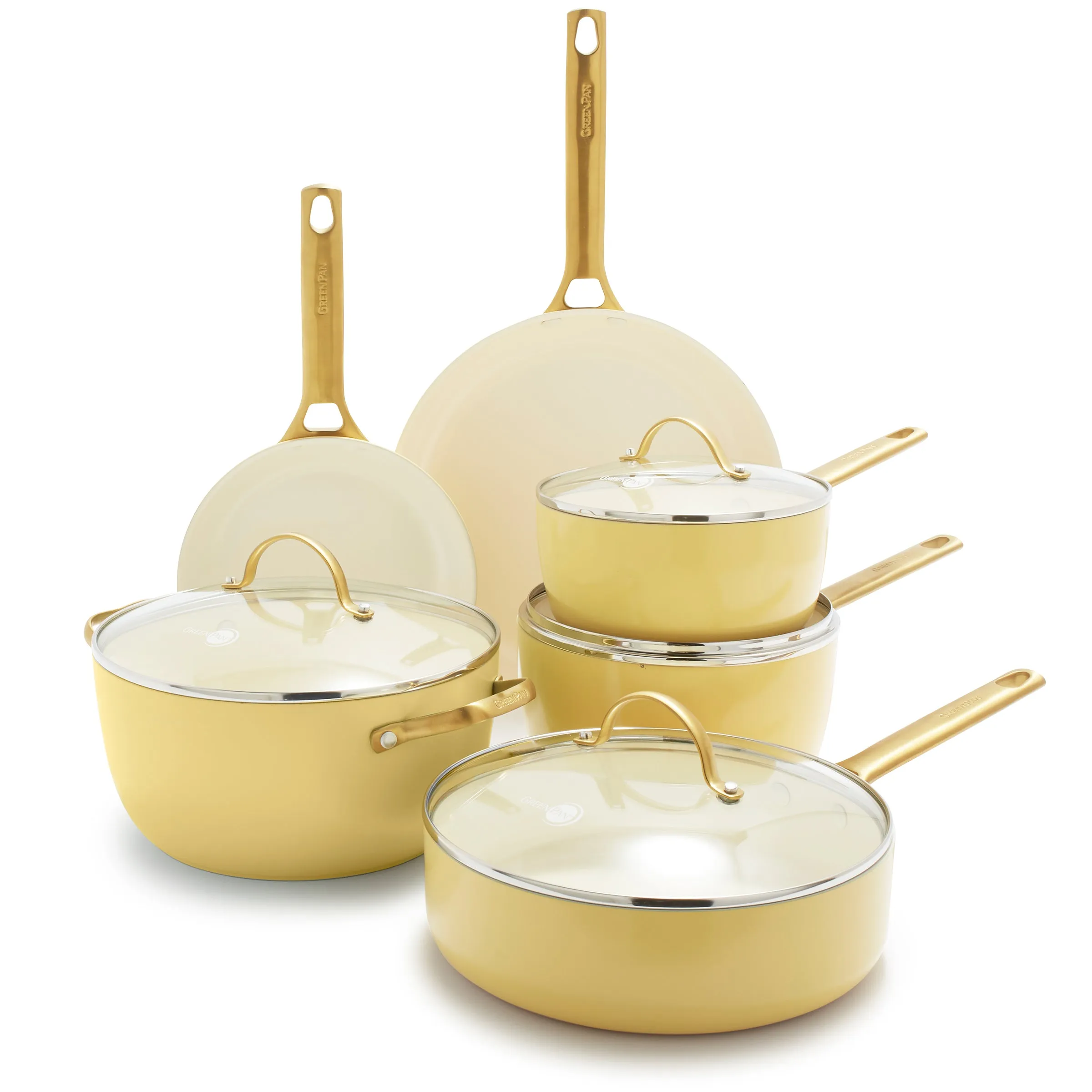 Reserve Colors Nonstick 10-Piece Cookware Set