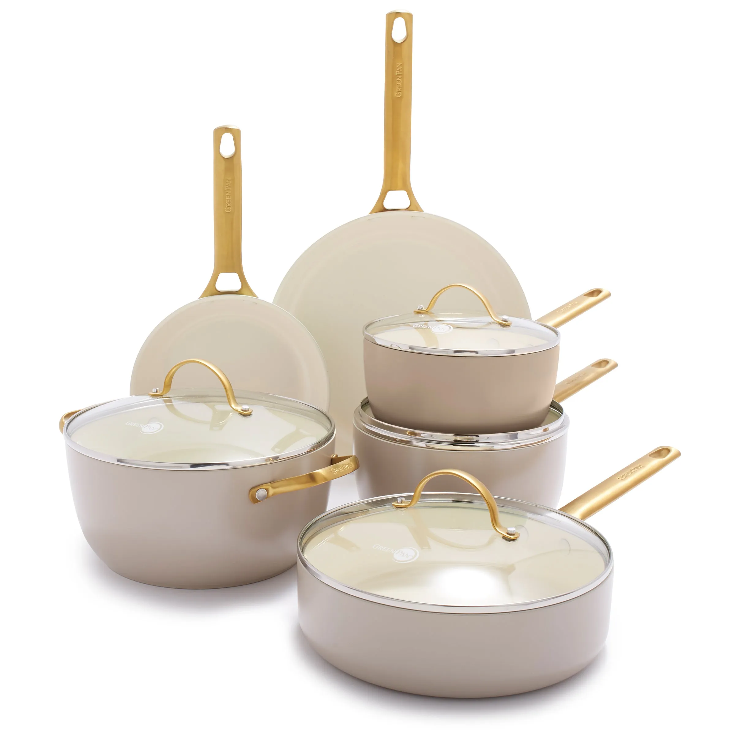 Reserve Colors Nonstick 10-Piece Cookware Set