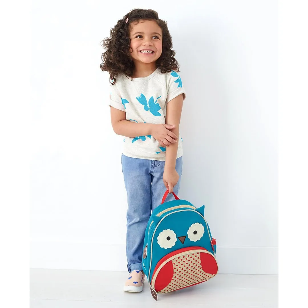 Skip Hop Zoo Little Kid Backpack Bags- Owl