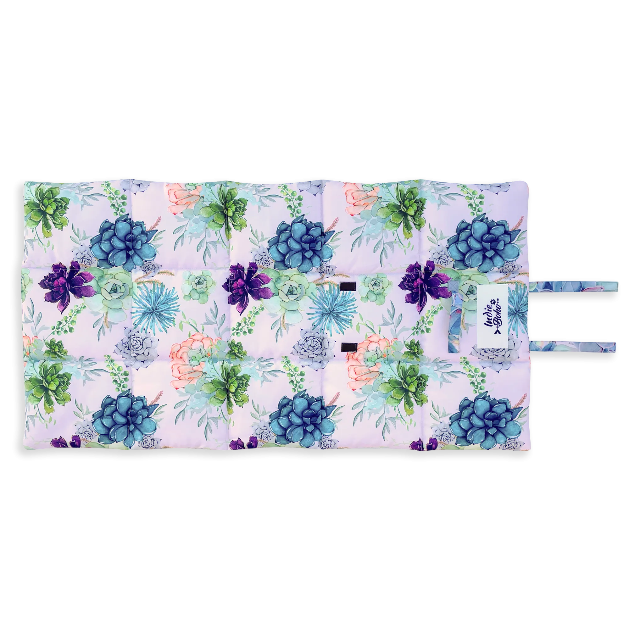 Succulent Medley Pet Travel Mat