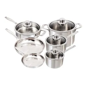 Swiss Diamond Premium Clad 10 pc. Cookware Set