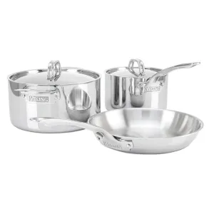 Viking 3-Ply 5-Piece Starter Cookware Set, Mirror