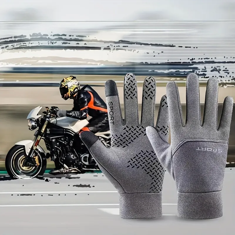 Waterproof Coldproof Gloves with Touch Screen for Riding  Sports