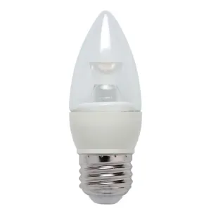 Westinghouse 3304600 3 Watt LED B10 Decorative Dimmable - 3000 Kelvin - Warm White - 250 Lumens - E26-Medium Base - 120 Volt - Hanging Box