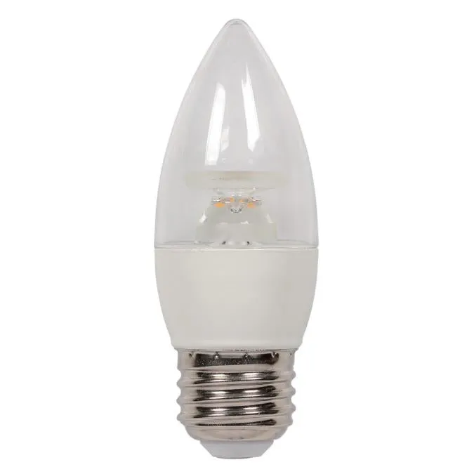 Westinghouse 3320500 Torpedo B11 LED Decorative ENERGY STAR Light Bulb, 5 Watt, 2700 Kelvin, E26 Base