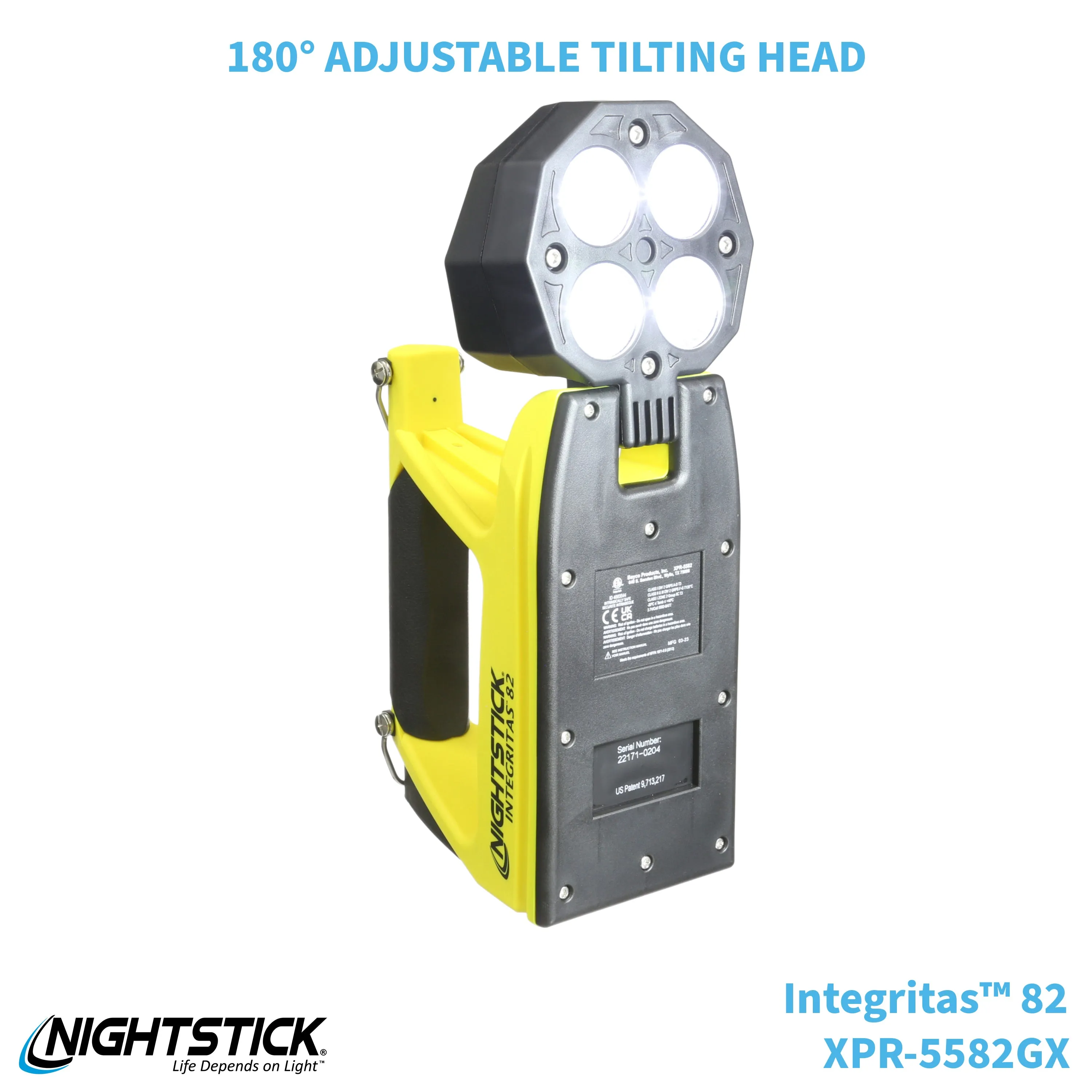 XPR-5582GX: INTEGRITAS™  82 IS Rechargeable Lantern