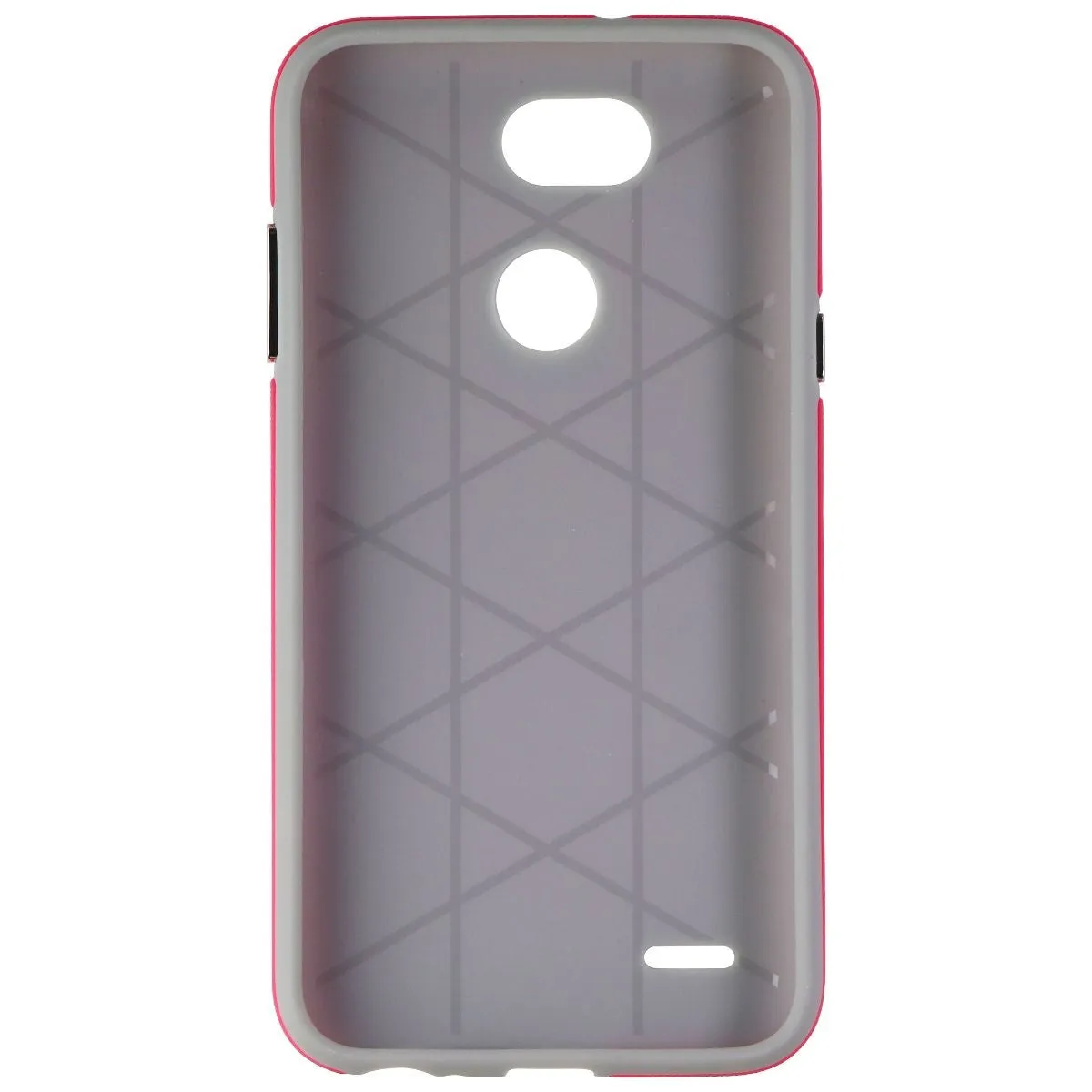 Xqisit Protective Cover for LG X Power 3 Smartphones - Pink/Gray